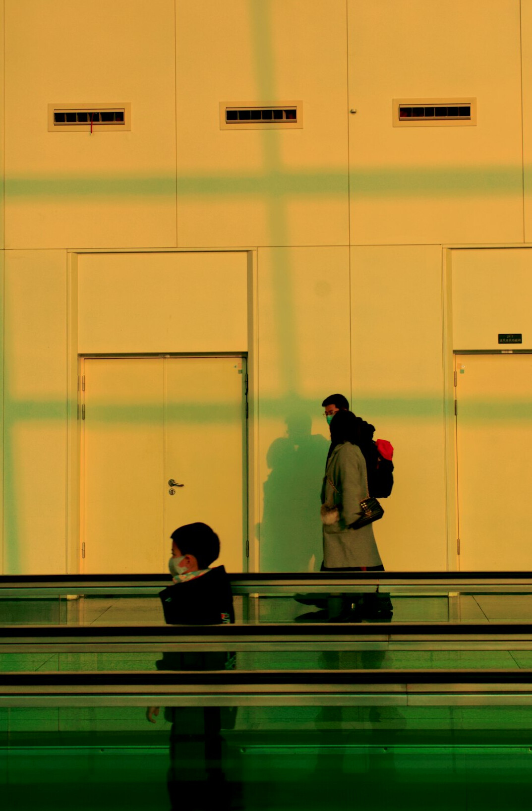 family traveling together