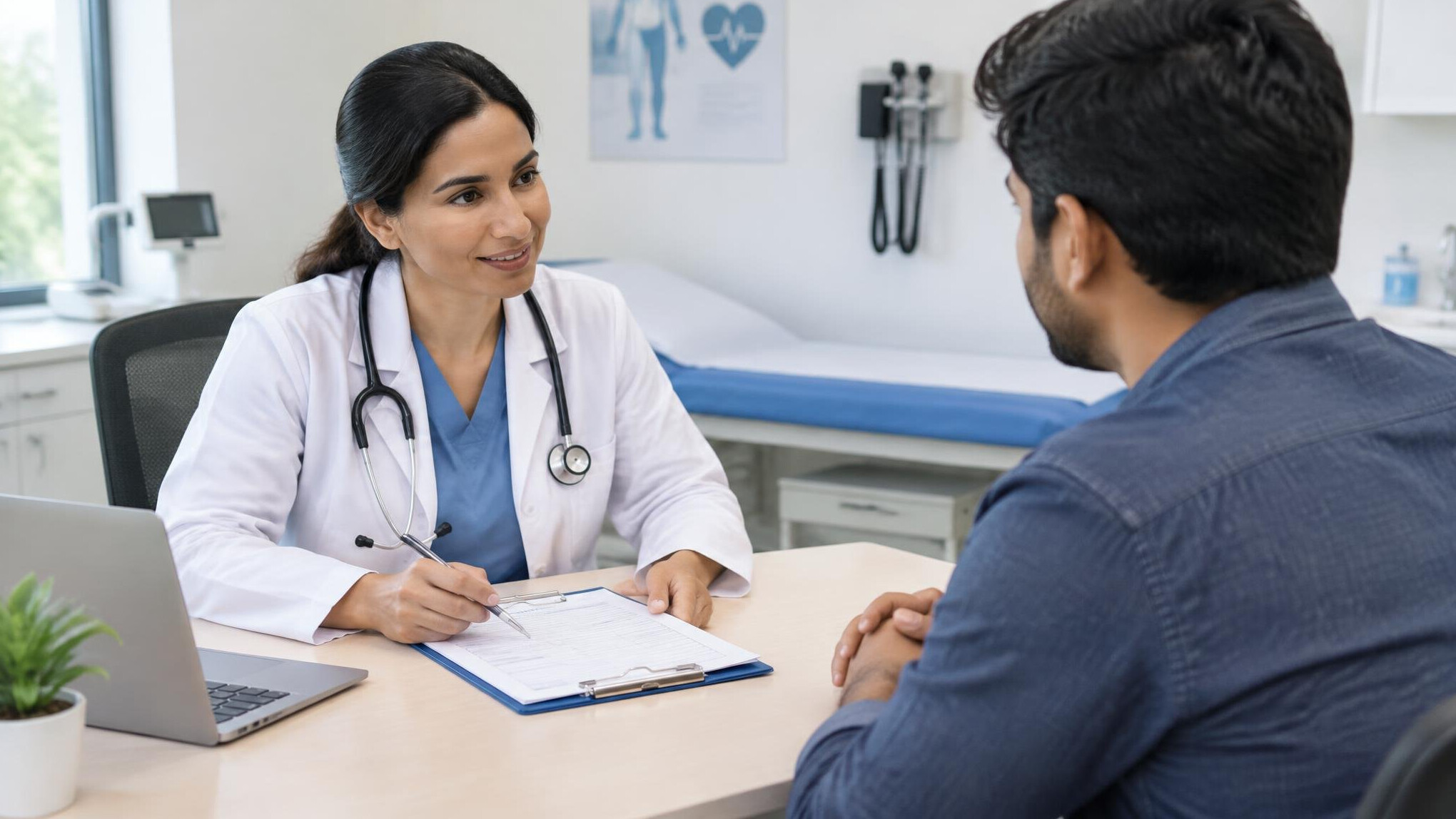 doctor patient consultation