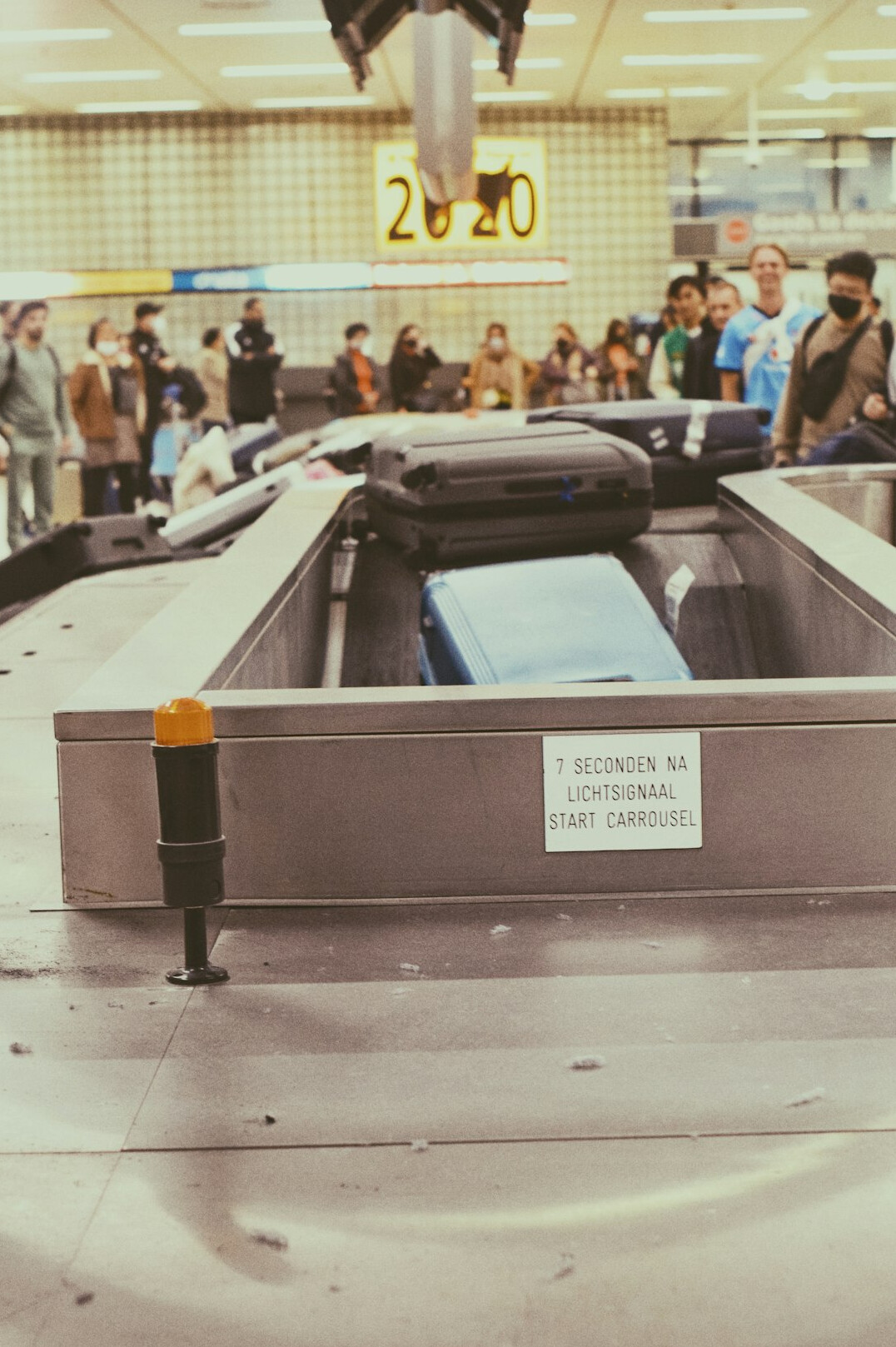 delayed luggage at airport